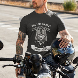 BRA Motorcyklar BEAR Old school Tee Shirt