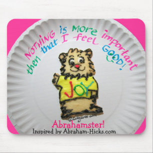 Bra Mousepad för Abrahamster kakakänselförnimmelse Musmatta