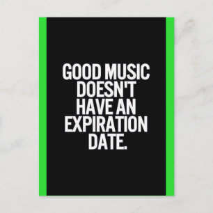 BRA MUSIC DOESN HAR INGET EXPIRATIONSDATUM  VYKORT