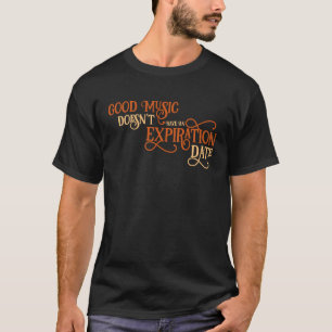 Bra-musik har ingen förfallodatumkvartett t shirt