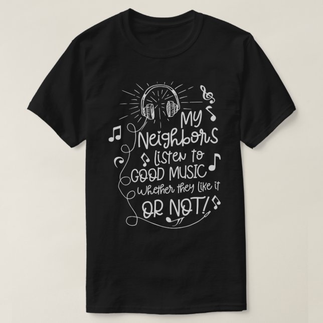 Bra musik t shirt (Design framsida)