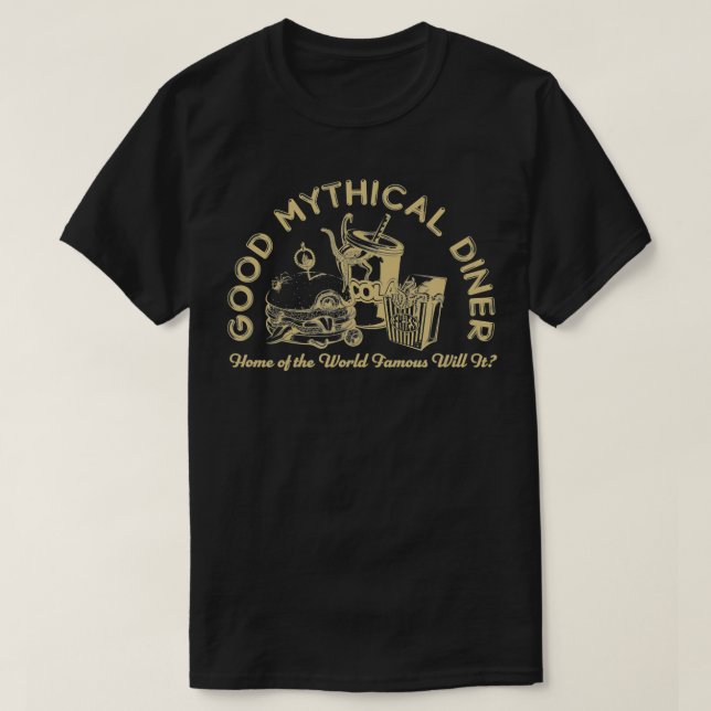 Bra Mythical Middag T Shirt (Design framsida)