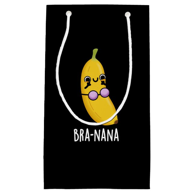 Bra-nana Funny Banana Bra Pun Mörk BG (Framsidan)