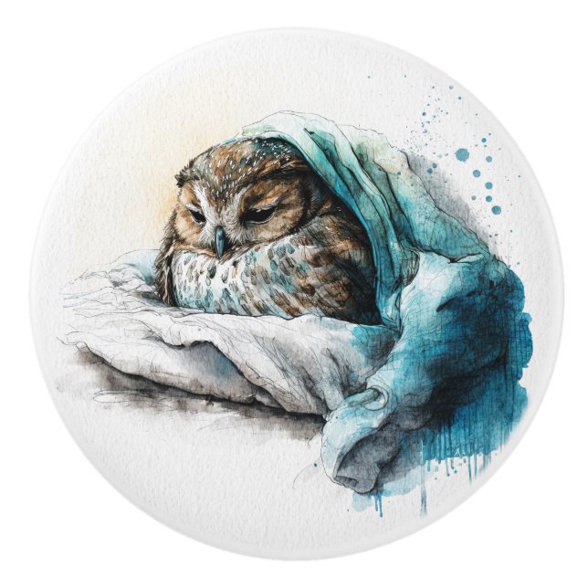 Bra Nap Ceramic Knob Knopp (Framsidan)