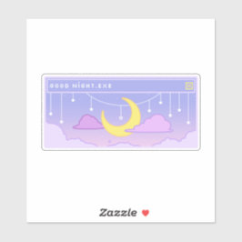 Bra natt.exe popup-fönster dekal