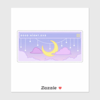 Bra natt.exe popup-fönster dekal