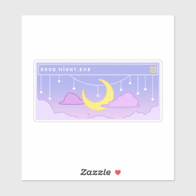 Bra natt.exe popup-fönster dekal (Ark)