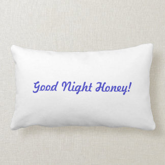 Bra natt för bra morgon lumbarkudde