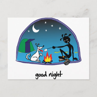 "Bra Natt!" Vykort