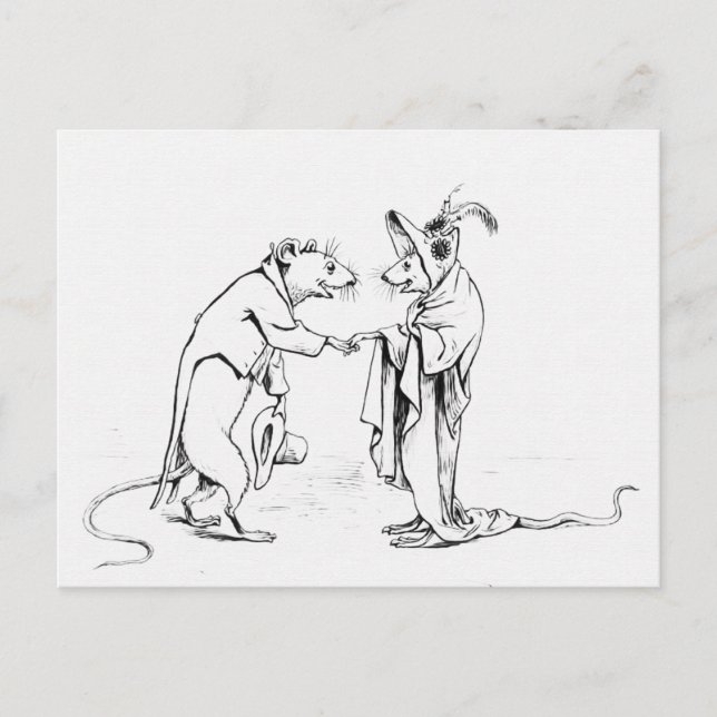 Bra Nattmöss Vykort (Framsida)