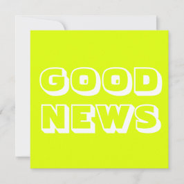 Bra News, Grattisar, chartreuse white Kort