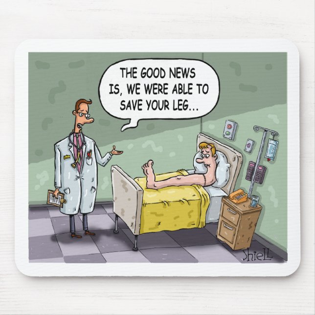 Bra News Kan vi spara ditt ben? Musmatta (Framsidan)