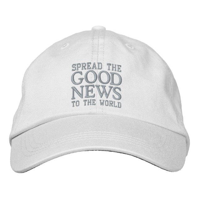 BRA NEWS-övre gräns (kvinnor) Broderad Keps (Framsida)