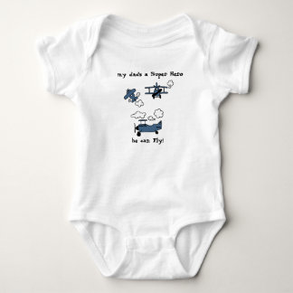 Bra Night Adjö Bi-Flygplan Toppen Hero Baby Bodyko Tröja