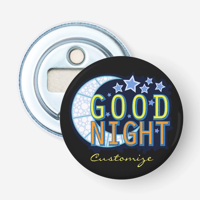 Bra Night Crescent Måne Thunder_Cove Flasköppnare (Framsidan)