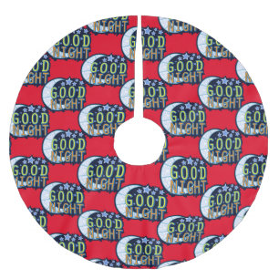 Bra Night Crescent Måne Thunder_Cove Julgransmatta Borstad Polyester