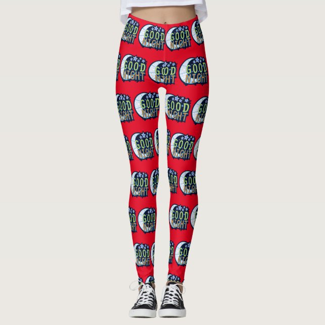 Bra Night Crescent Måne Thunder_Cove Leggings (Framsida)