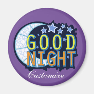 Bra Night Crescent Måne Thunder_Cove Magnet