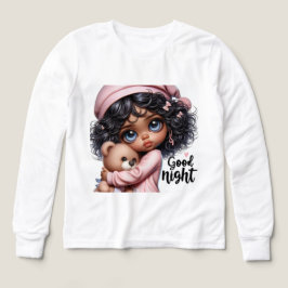 Bra Night, Doll with Nalle, av Natasha Us T Shirt