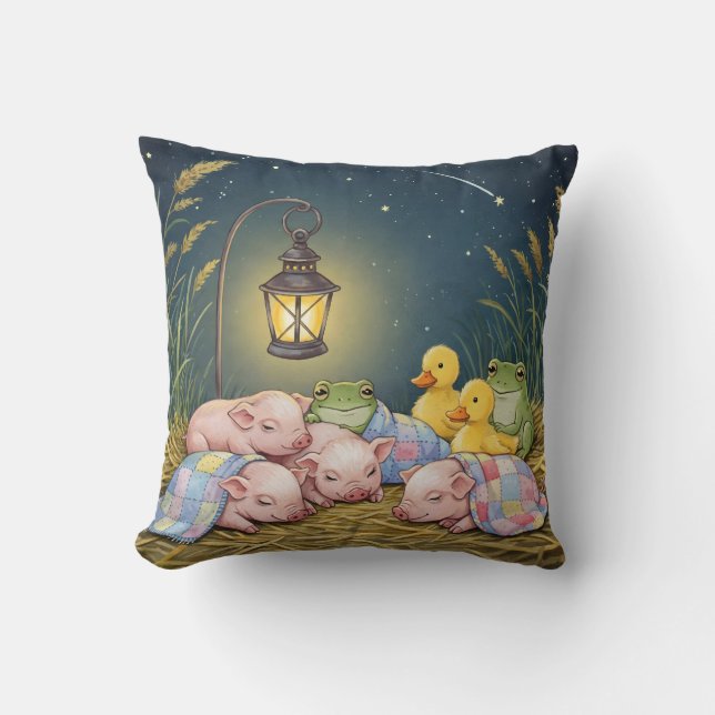 Bra Night!, Ducklings, Piglets, Froglets Kudde (Framsida)