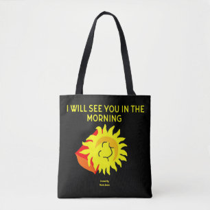 Bra Night Sol All-over-Print Tote Tygkasse