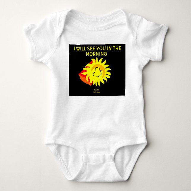 Bra Night Sol Baby Jersey Bodykostym T Shirt (Framsida)