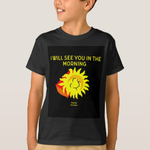 Bra Night Sol Boys Black Basic T Shirt