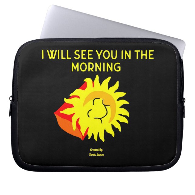 Bra Night Sol Neoprene Laptop sleeve (Framsidan)