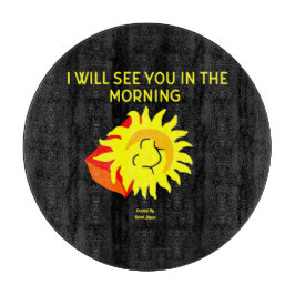 Bra Night Sol Round Clearboard 30,4 cm