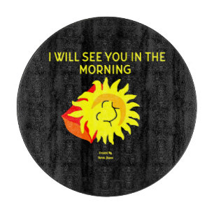 Bra Night Sol Round Clearboard 30,4 cm