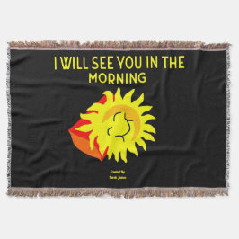 Bra Night Sol Throw Blanket Filt