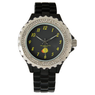 Bra Night Sol Women's Rhinestone Watch Armbandsur