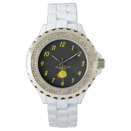 Bra Night Sol Women's Rhinestone Watch Armbandsur