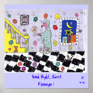 Bra Night, Sweet Flamingo! Poster