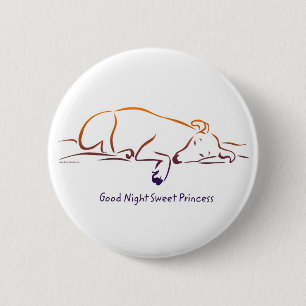 Bra Night Sweet Princess-knappar Knapp