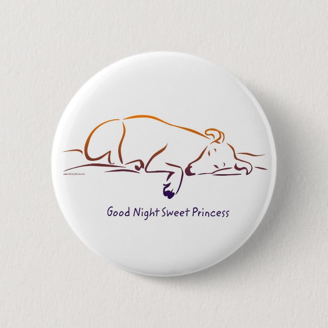 Bra Night Sweet Princess-knappar Knapp (Framsida)