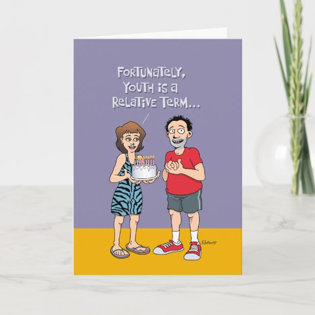 Bra Nyheter, dåliga nyheter 50:e födelsedagen Kort (Framsida)