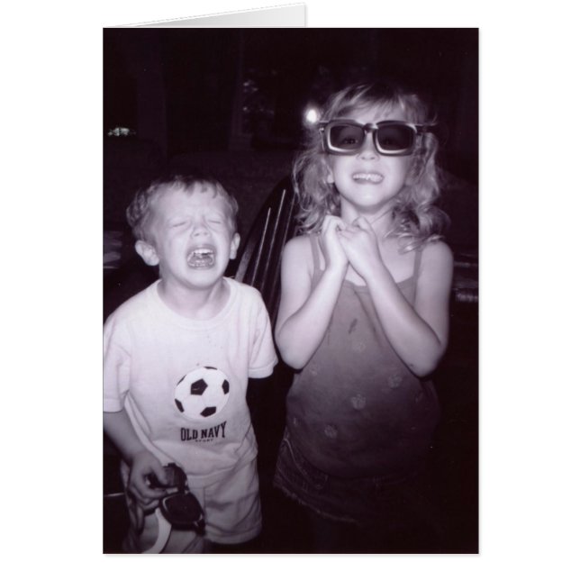 Bra Nyheter - felaktig nyhet Hälsningskort (Framsidan)