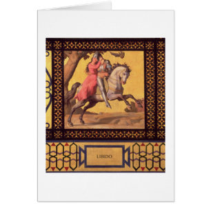 Bra och ondska: Libido 1832 (specificera av 89709) Hälsningskort