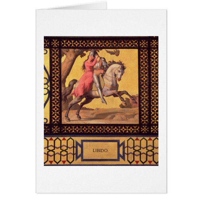 Bra och ondska: Libido 1832 (specificera av 89709) Hälsningskort (Framsidan)