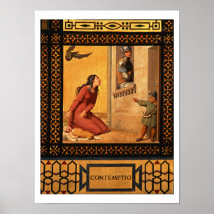 Bra och ondska: Scorn, 1832 (uppgifter 89709) (oil Poster