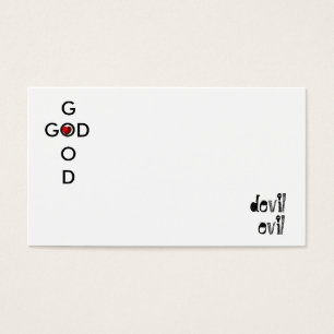 bra och ondska visitkort