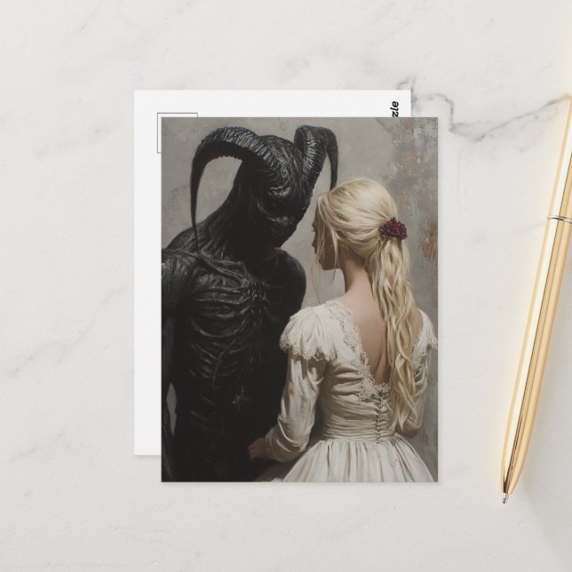 Bra och ondska vykort (Fram/Back In Situ)