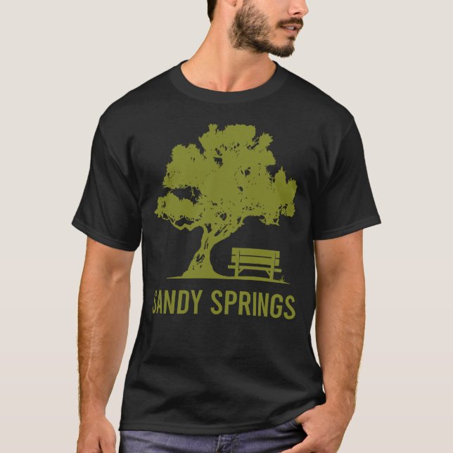 Bra ögonblick - Sandy Springs T Shirt (Framsida)