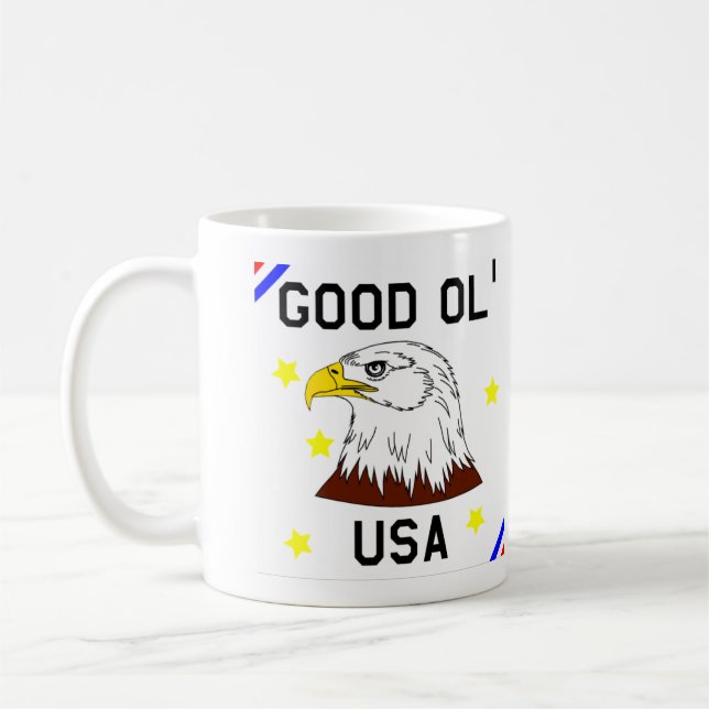 Bra Ol' USA Tie Pub Kaffemugg (Vänster)