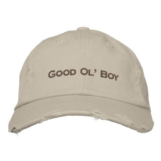 Bra Ol'Boy inbroderade basebollhatt Broderad Keps