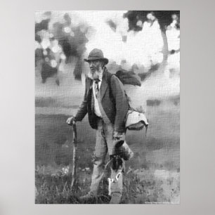 Bra Old Jolly Australian Swagman Poster