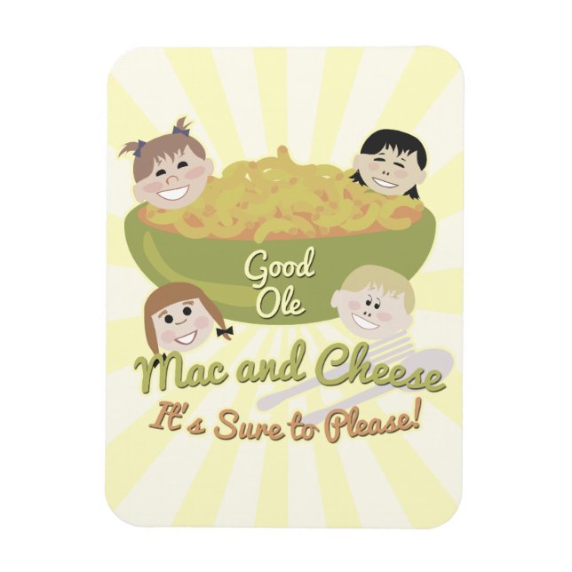Bra Ole Mac och Cheese Mega magnet (Vertikal)