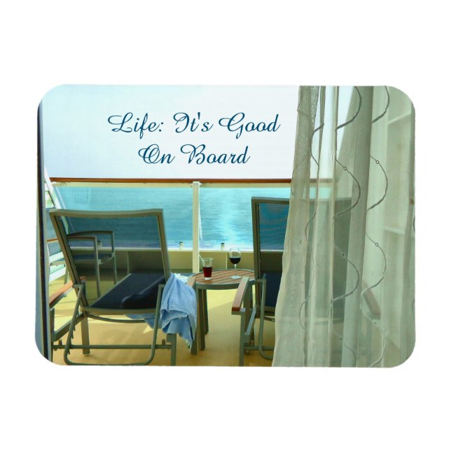 Bra ombord magnet (Horisontell)