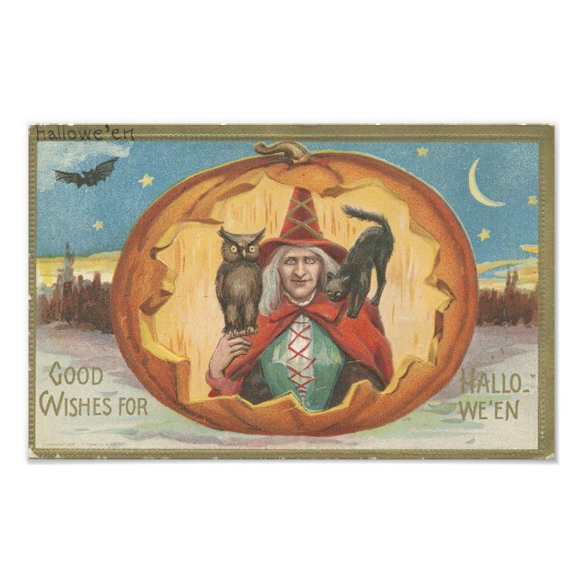 Bra Önskemål för Halloween Fototryck (Framsidan)